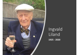 Ingvald Liland - 1925-2020